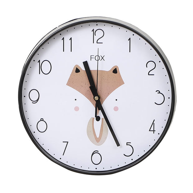 Round Silent Sweep Second Wall Clock Home Wall Clock Decoration