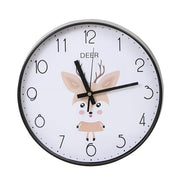 Round Silent Sweep Second Wall Clock Home Wall Clock Decoration
