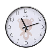 Round Silent Sweep Second Wall Clock Home Wall Clock Decoration